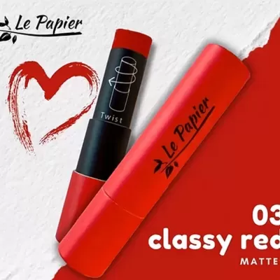 Batom natural com cor - Le Papier