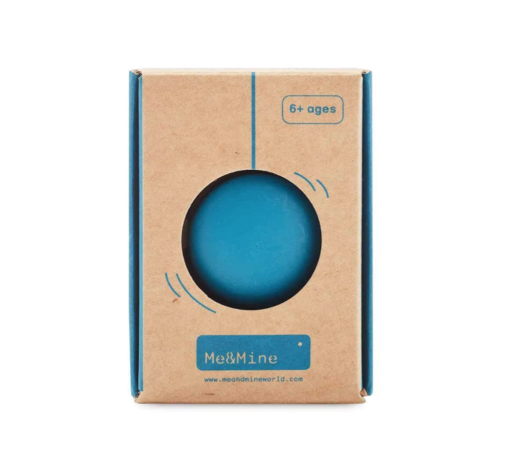 Mini Yoyo de Madeira Me&Mine - Azul Mini Yoyo de Madeira Me&Mine - Azul