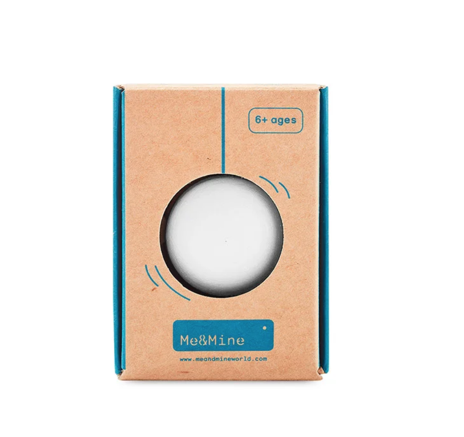 Mini Yoyo de Madeira Me&Mine - Cinza Mini Yoyo de Madeira Me&Mine - Cinza