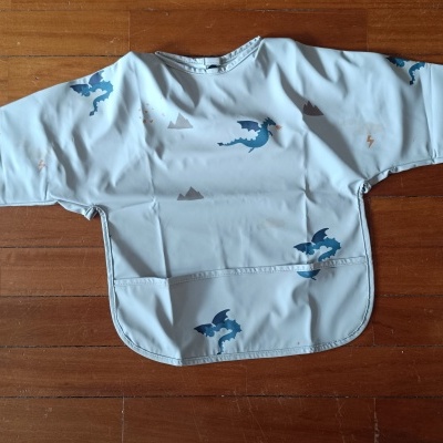 Babete de artes plásticas/BLW Dragon