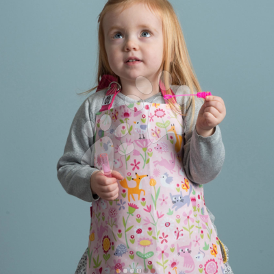 Avental de algodão impermeável Flora's Garden Leaf Wooden Play Set