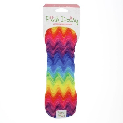 Penso Higiénico Reutilizável Pequeno Pink Daisy (1 und.)