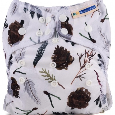 Mother ease Tamanho único Wizard Uno Orgânica Fralda Tudo em Um