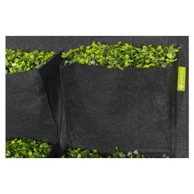 Jardim vertical de feltro