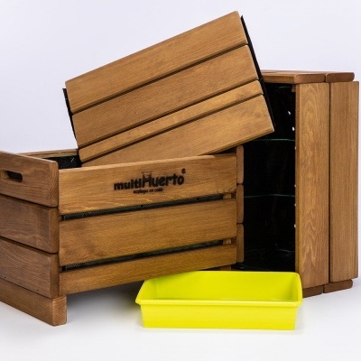 Vermicompostor Completo Madeira