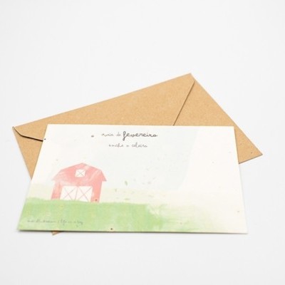 Postal Provérbio Mês