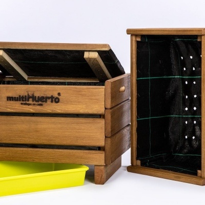 Vermicompostor Completo Madeira