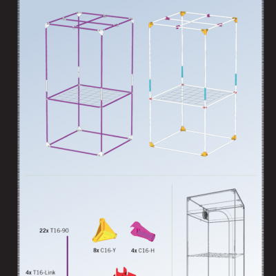 Dark Street DS90 R4.0 90x90x178cm