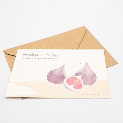 Postal Provérbio Mês