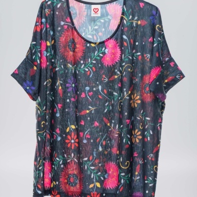 T-shirt Oversized "Carta de Amor"