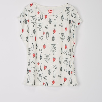 T-shirt "Padrão do Amor"