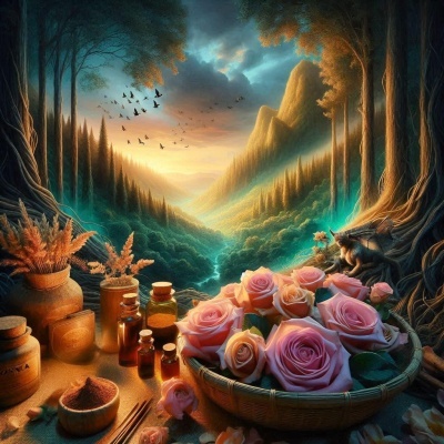 Sândalo Tonka Rosas