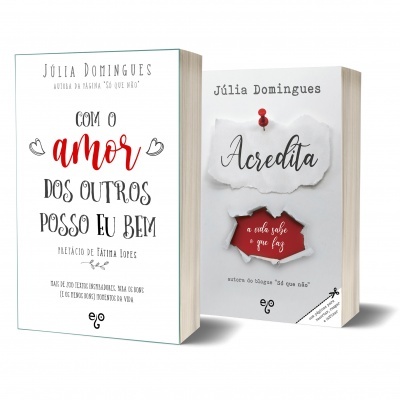 Pack livros Júlia Domingues