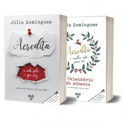 Pack livros "Acredita"