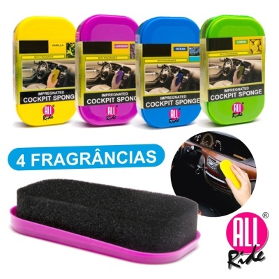 ESPONJA LIMPEZA TABLIER PERFUMADA 4 FRAGRÂNCIAS