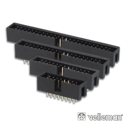 Ficha Conectora Macho P Ci Recto 2.54mm 26p VELLEMAN