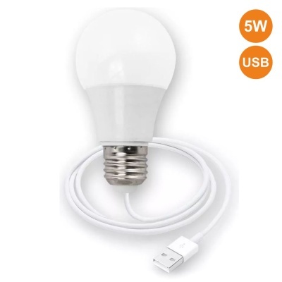 LÂMPADA LED C LIGAÇÃO USB 5W 460LM