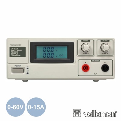 FONTE DE ALIMENTAÇÃO DIGITAL 0-60V  0-15A VELLEMAN