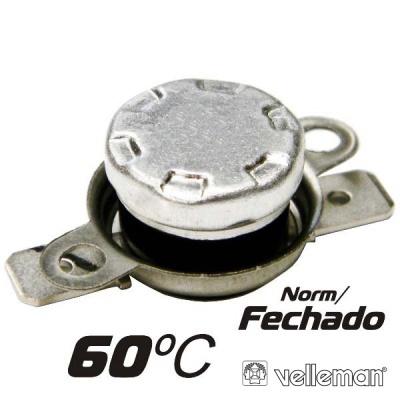 PROTECTOR DE CIRCUITO TÉRMICO NORMFECHADO 60ºC VELLEMAN