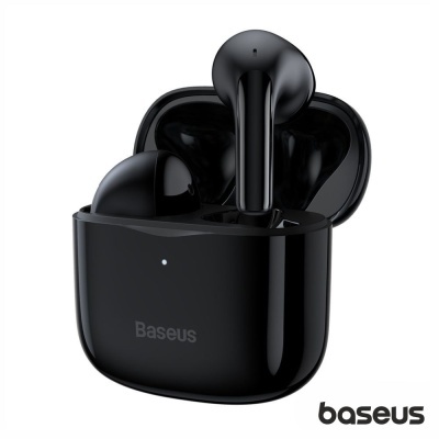 Auriculares Earbuds TWS Bluetooth IP64 Preto Bowie E3 BASEUS