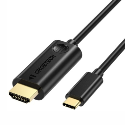 Cabo HDMI Macho  USB-C Macho Preto 4K 3m