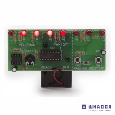 Kit Placa De LEDS Programados C Efeitos WHADDA