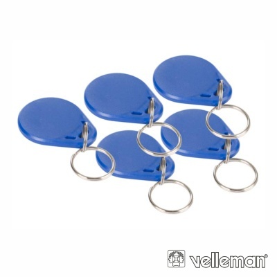 ETIQUETA IDENTIFICAÇÃO RF MIFARE 5X VELLEMAN