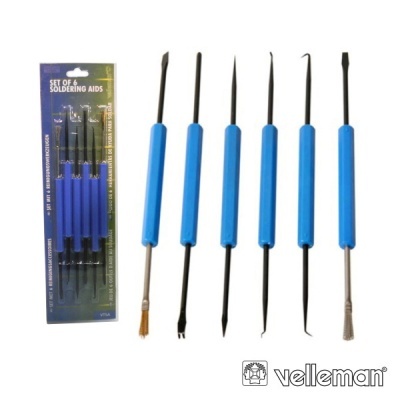 CONJUNTO DE FERRAMENTAS P SOLDADURA VELLEMAN
