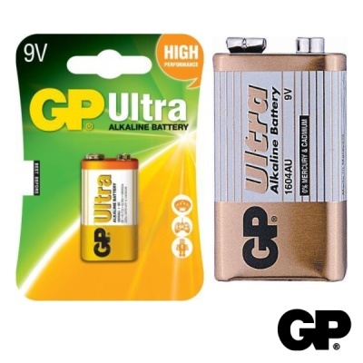 PILHA ALCALINA 9V6LR61 BLISTER GP