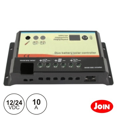 REGULADOR PAINEL FOTOVOLTÁICO 10A 1224VDC JOIN