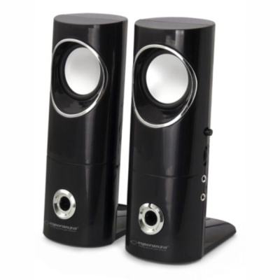 Conjunto 2 Colunas PC 2.0 2x3W USB