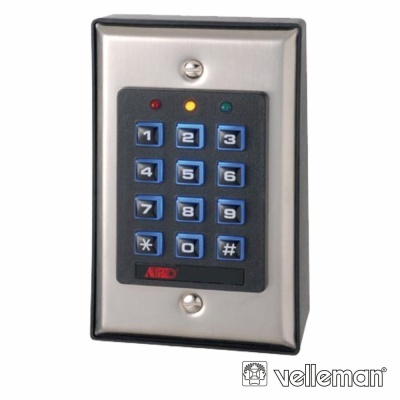 TECLADO DIGITAL AUTÓNOMO C RETROILUMINAÇÃO VELLEMAN