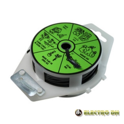 Rolo de Arame P Atar Preto 100m