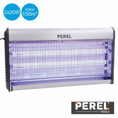 MOSQUITEIRO ELÉCTRICO 2X20W PEREL