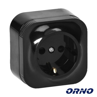 Tomada Elétrica Superfície 1x Schuko ORNO