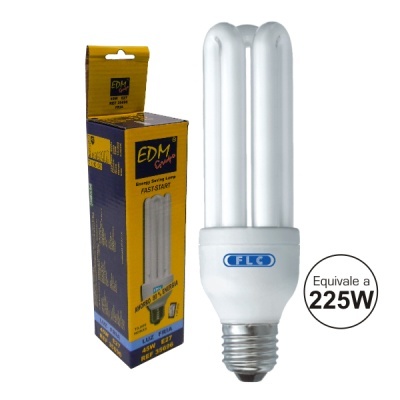 LÂMPADA E27 45W=225W 230V ECO 2700LM 6400K