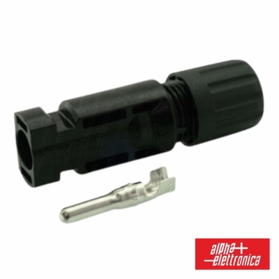 Ficha Fotovoltaica Macho Cabo 4-6mm² ALPHA