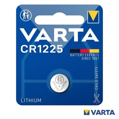 Pilha Lithium Botão CR1225 3V Blister VARTA