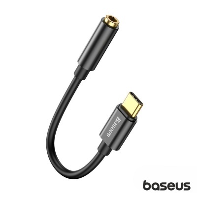 Adaptador USB-C Macho P Jack 3.5mm Fêmea BASEUS