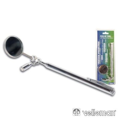 PINÇA MAGNÉTICA C ESPELHO VELLEMAN