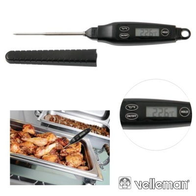 TERMÓMETRO DIGITAL C SONDA VELLEMAN