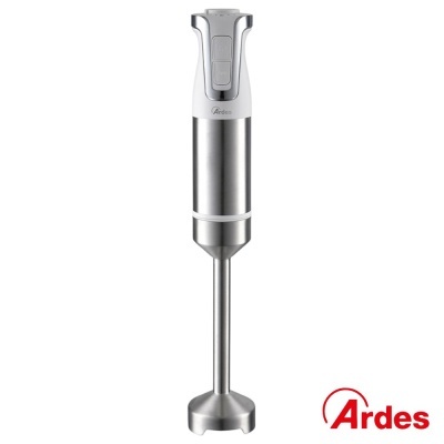 Moinho de mão Ardes aço inoxidável com botões brancos