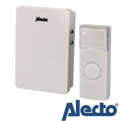 Campainha S Fios C 1 Receptor Portátil 30M ALECTO