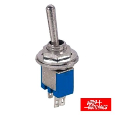 COMUTADOR ALAVANCA SUB-MINIATURA ON-ON PAINEL