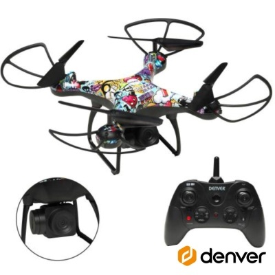 Drone C Transmissor 2.4ghz 4 Hélices DENVER