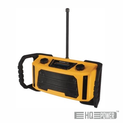 Rádio Resistente FM IPX3 2x2.5W HQPOWER