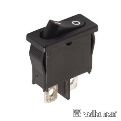 INTERRUPTOR BASCULANTE 6A-250V SPST ON-OFF VELLEMAN