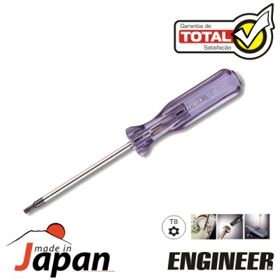 CHAVE HEXAGONAL T8 145MM ENGINEER