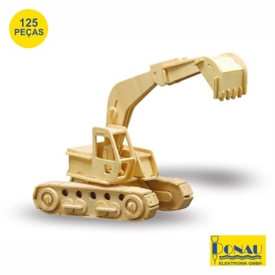 ESCAVADORA PAINÉIS DE CONTRAPLACADO C 125 PEÇAS DONAU