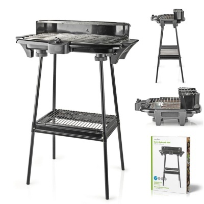 Grelhador Elétrico p Churrasco 2000W NEDIS